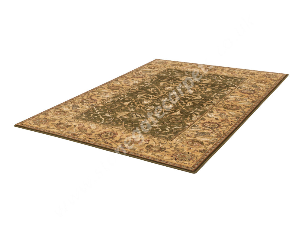 Agnella Rugs Agnus HETMAN Olive - 100% New Zealand Wool - Free Delivery