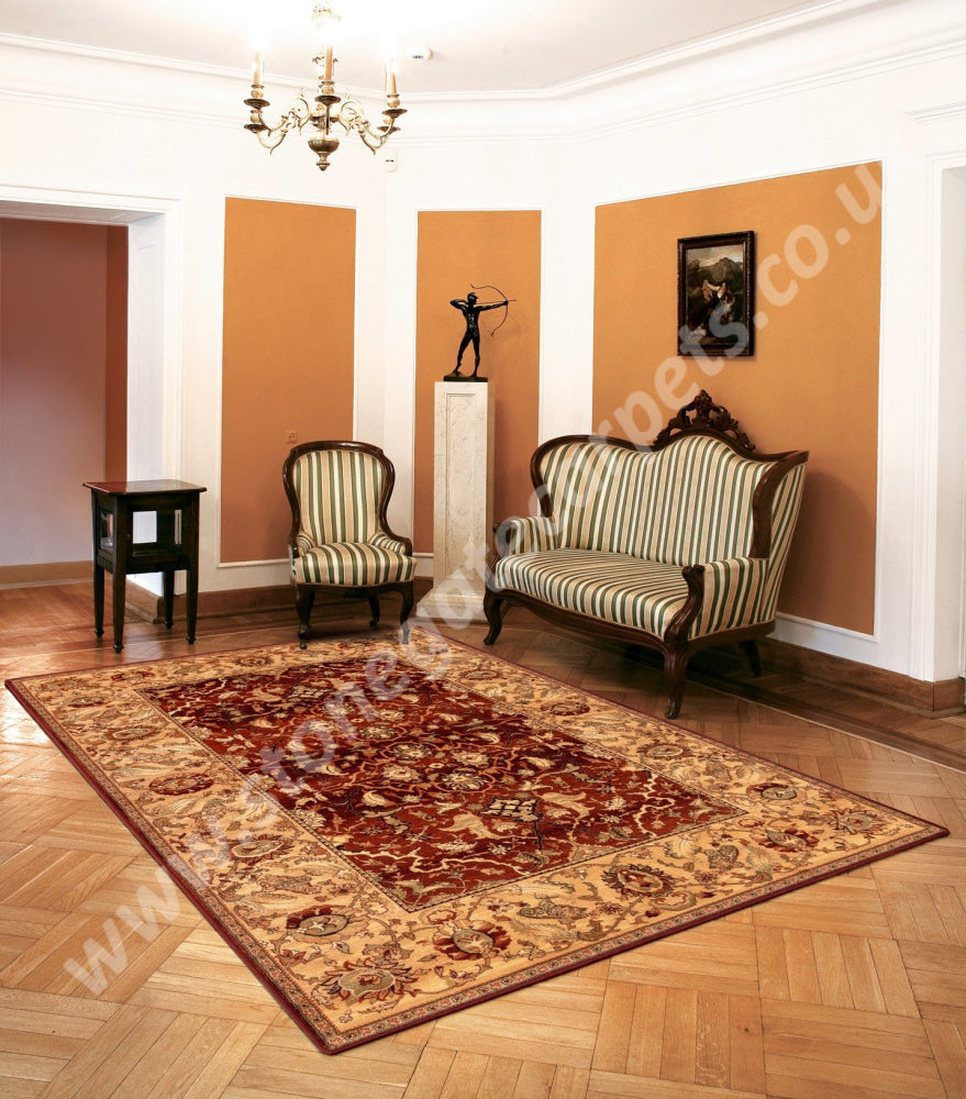 Agnella Rugs Agnus HETMAN Ruby - 100% New Zealand Wool - Free Delivery