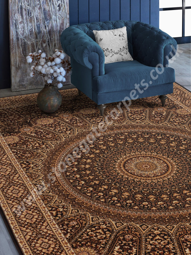 Agnella Rugs Agnus LIWIA Black - 100% New Zealand Wool - Free Delivery