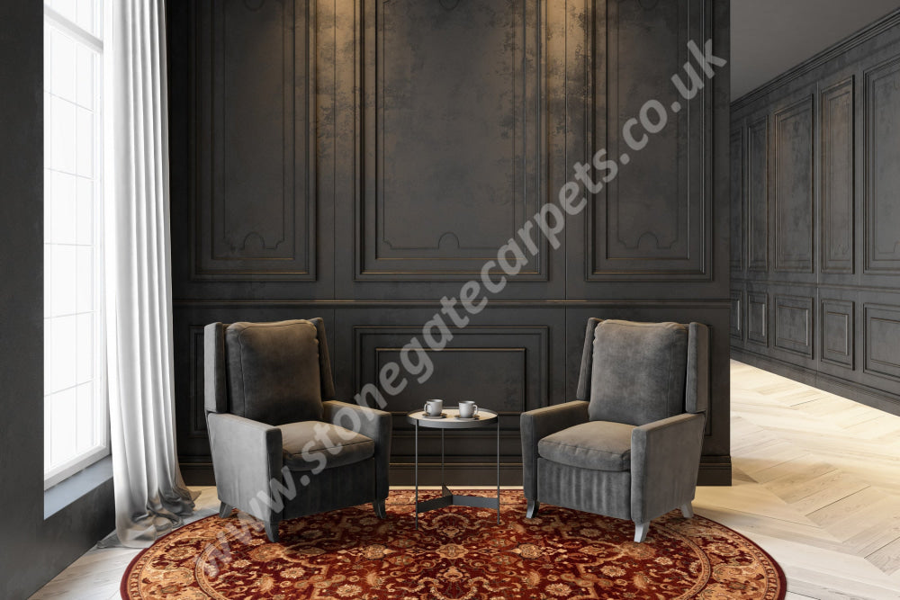 Agnella Rugs Agnus REJENT Ruby Oval - 100% New Zealand Wool - Free Delivery