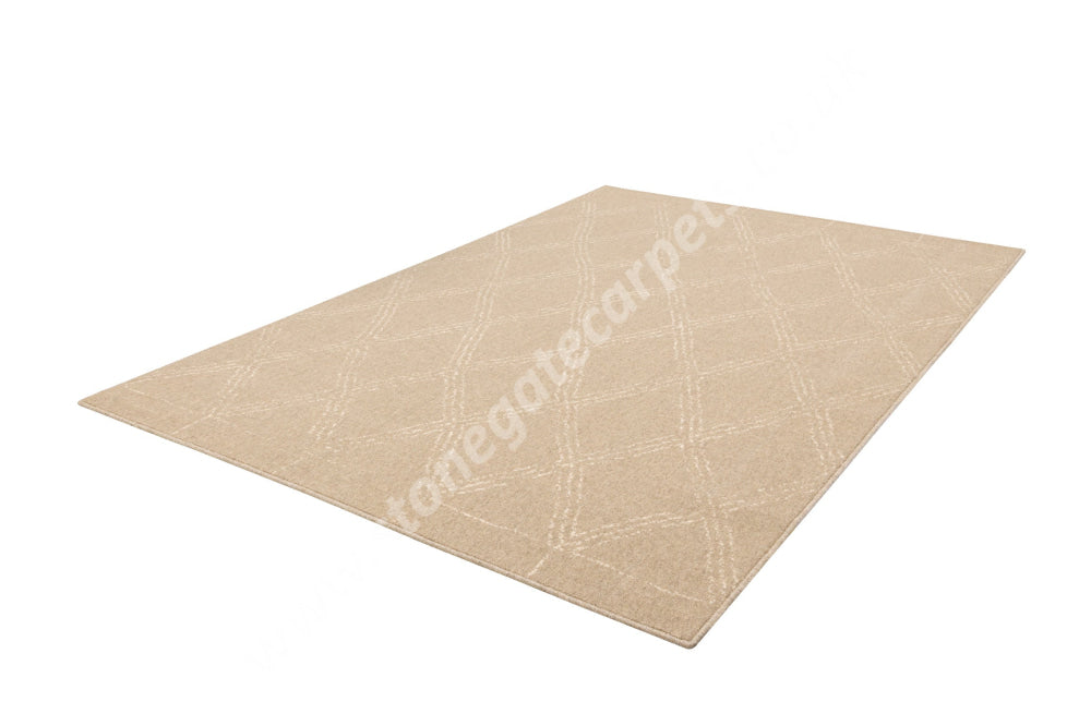 Agnella Rugs Ballata ADRIA Beige - 100% Undyed Wool - Free Delivery