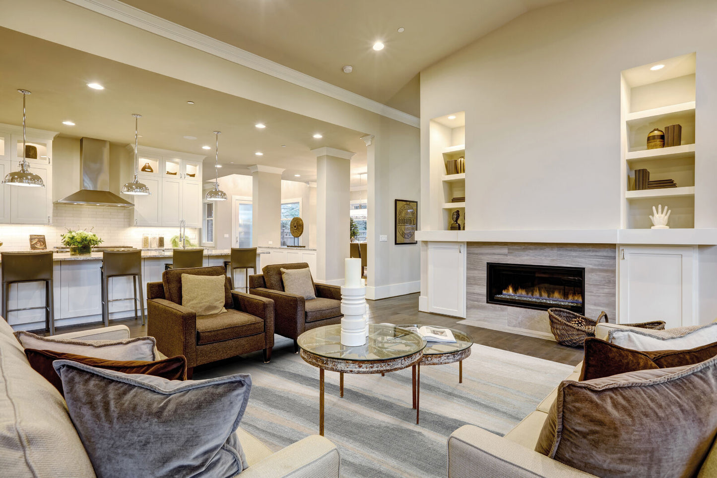 Agnella Rugs Calisia M ELIDU Grey - 100% Wool - Free Delivery