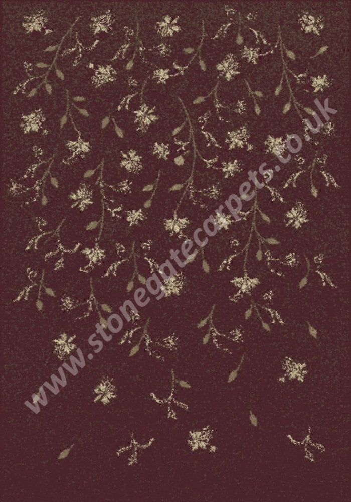 Brintons Made to Match Classic Florals Nouveau - Flava Red