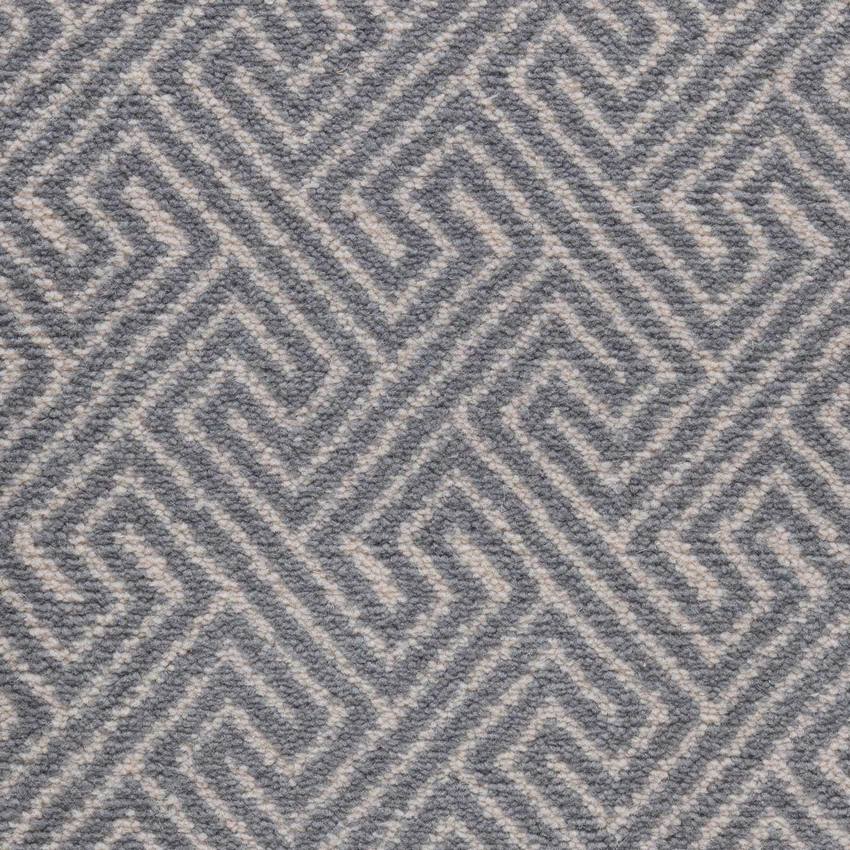 Axminster Carpets Modern Classics Geometric - Ashen Beige / Chroma Silver