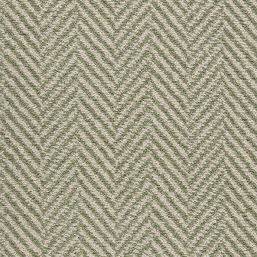 Axminster Carpets Modern Classics Herringbone - Ashen Beige / Chroma Silver / Khaki / Sage