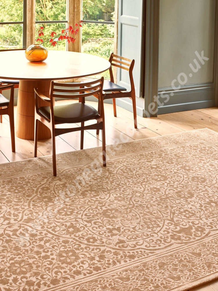 Agnella Rugs Design Discoveries V&A Collection LUMINA Dark Beige (Regius Quality) - Free Delivery
