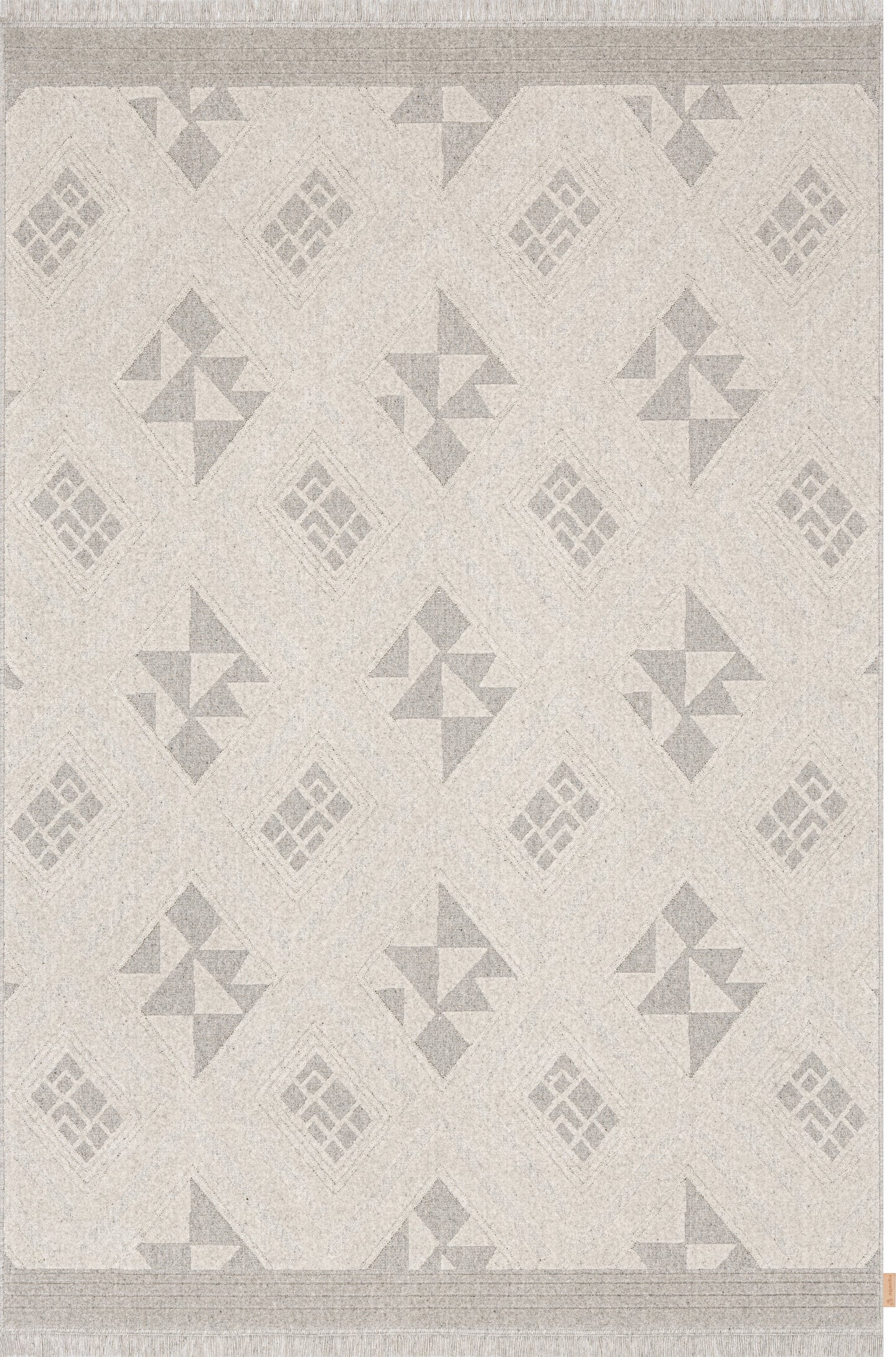 Agnella Rugs Design Discoveries V&A Collection MANHATTAN Light Grey - Free Delivery