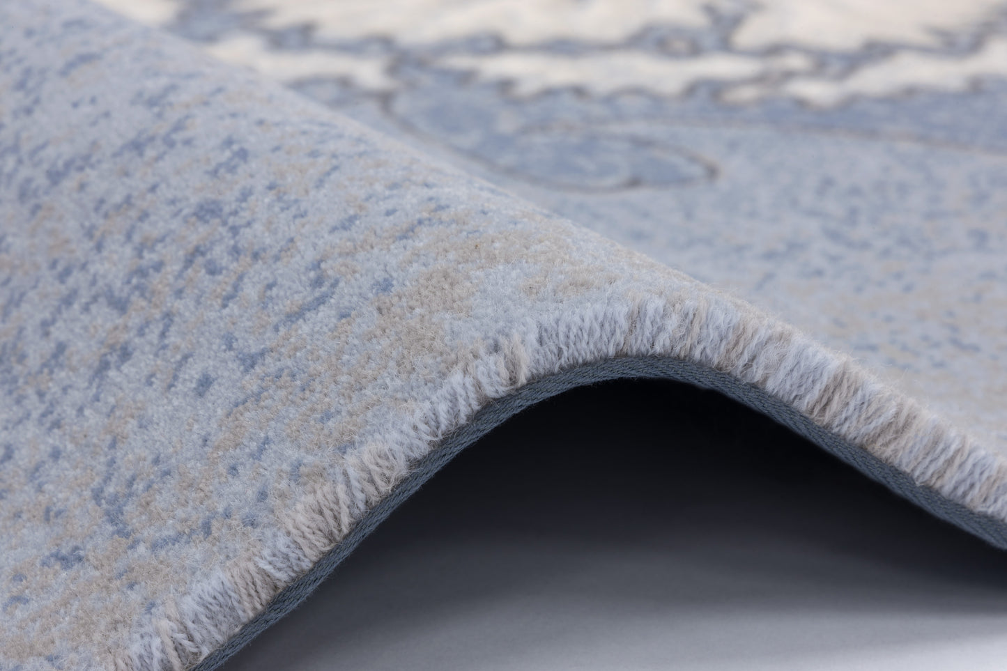 Agnella Rugs Design Discoveries V&A Collection MAWSON Blue - Free Delivery