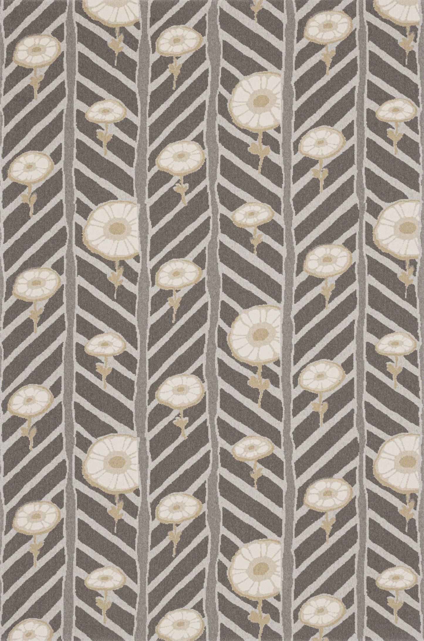 Agnella Rugs Design Discoveries V&A Collection MODERNE Graphite - Free Delivery