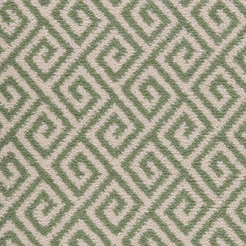 Axminster Carpets Modern Classics Meander - Grey / Sage / Sandstone