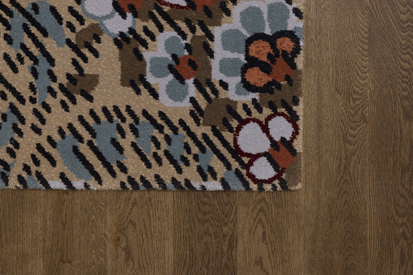 Agnella Rugs Design Discoveries V&A Collection PAISLEY Copper Tan - Free Delivery