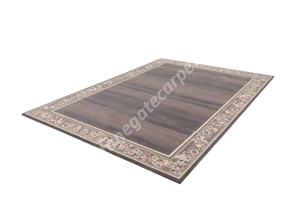 Agnella Rugs Design Discoveries V&A Collection PEONY Heather (Agnus Quality) - 100% New Zealand Wool - Free Delivery