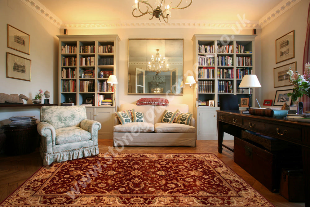 Agnella Rugs Agnus REJENT Ruby - 100% New Zealand Wool - Free Delivery