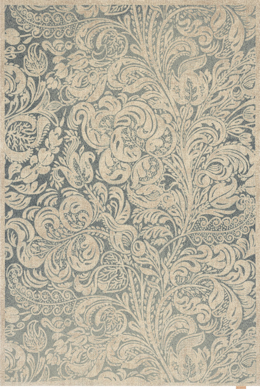 Agnella Rugs Design Discoveries V&A Collection SEDDING Grey - Free Delivery