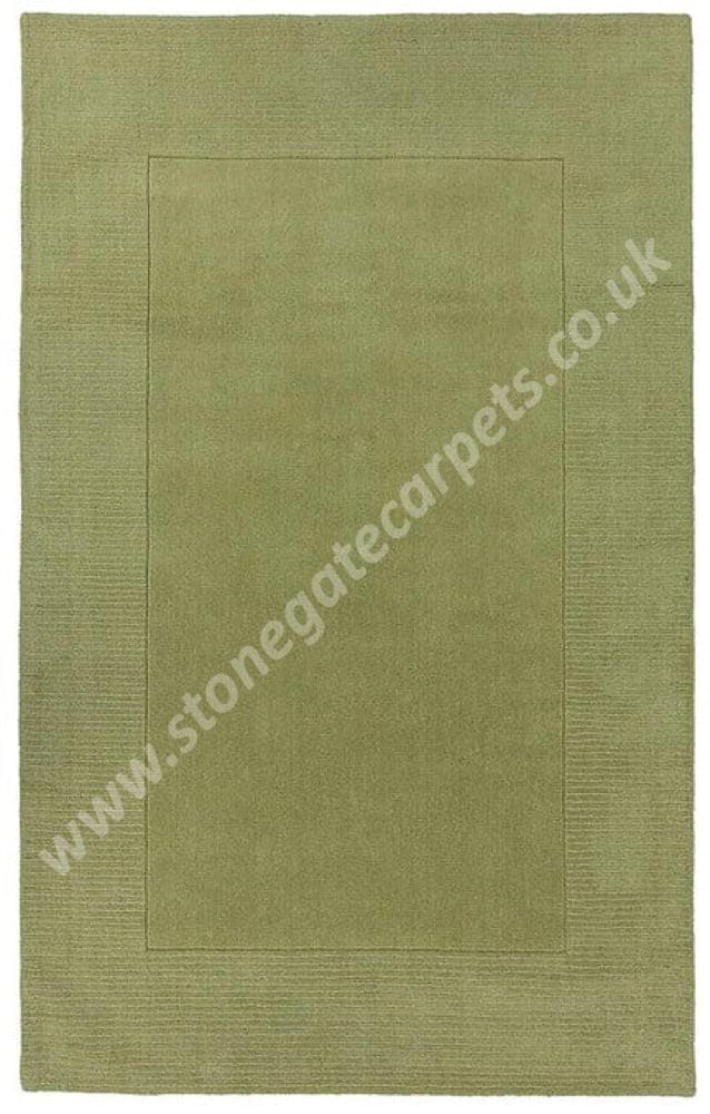 Contemporary Green 100% Wool Boston Rug for Sale Measuring 120cm x 170cm with Free UK Delivery