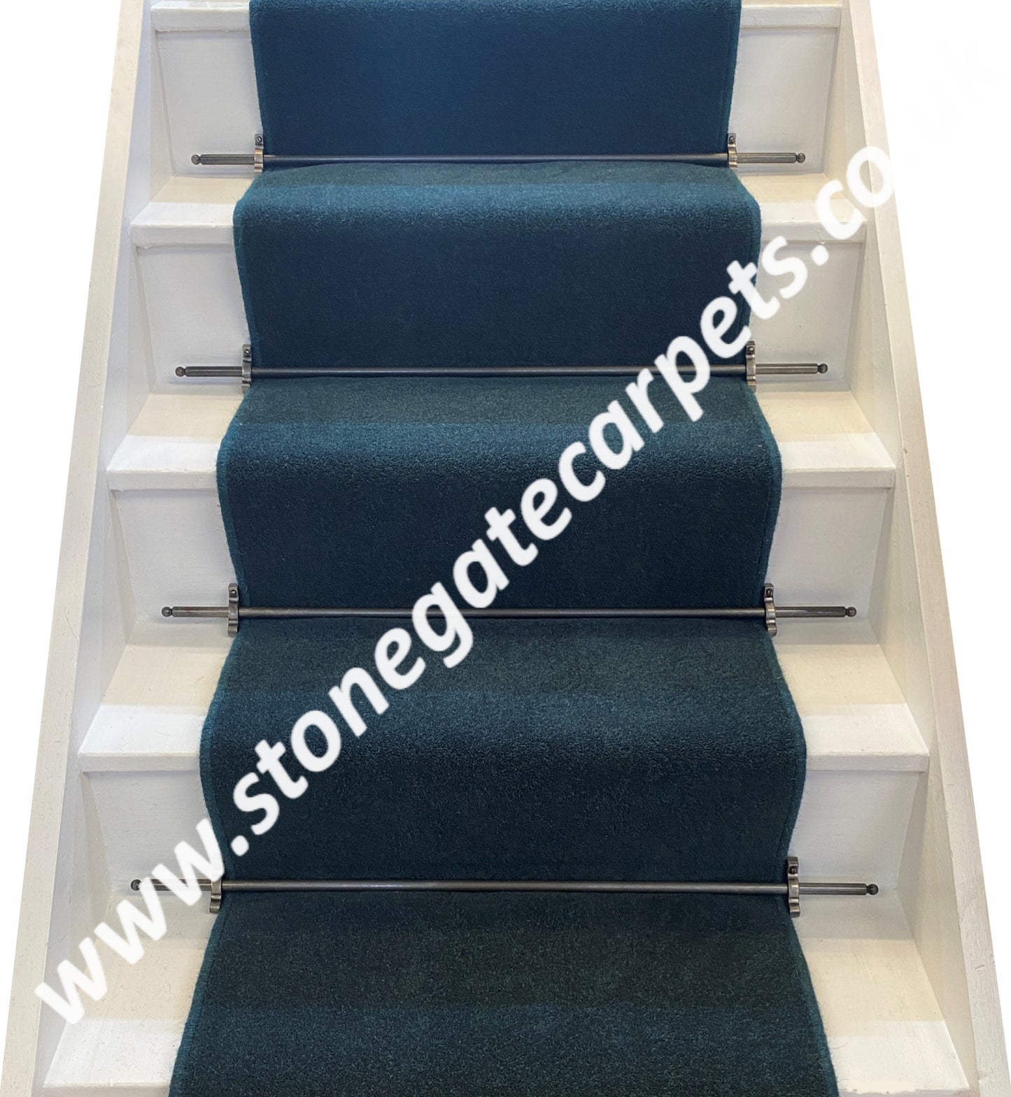 Brintons Carpets Bell Twist Peacock Stair Runner (Per Linear Metre)