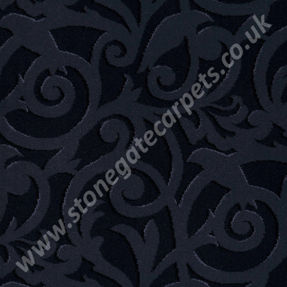 Brintons Carpets Timorous Beasties Midnight Atholl Garden 3/50154