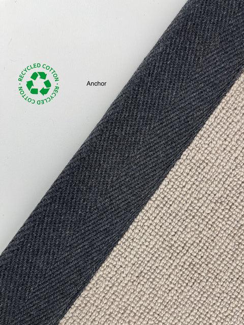 Taped Edging - Herringbone - Anchor