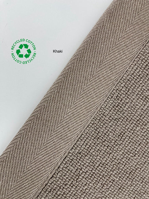 Taped Edging - Herringbone - Khaki
