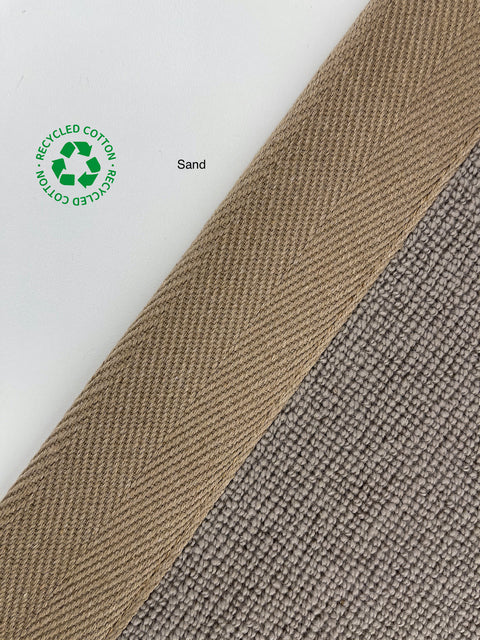 Taped Edging - Herringbone - Sand