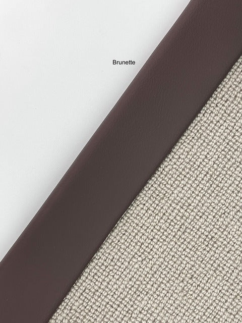 Taped Edging - Edmonton (Faux Leather) - Brunette