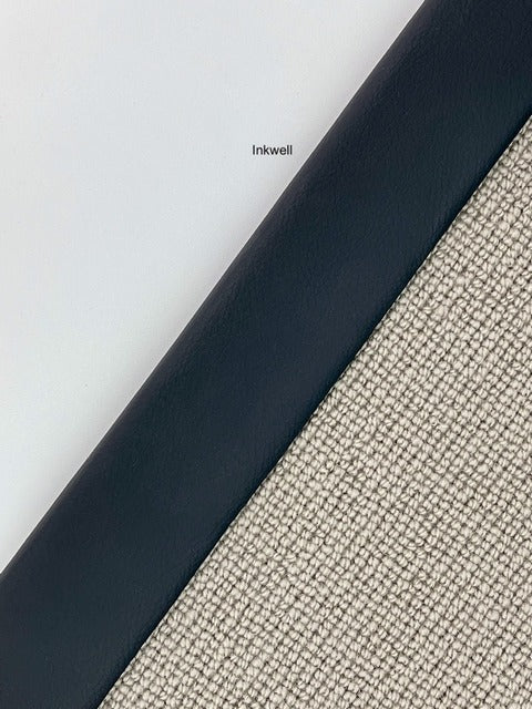 Taped Edging - Edmonton (Faux Leather) - Inkwell