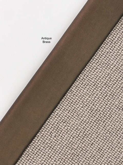 Taped Edging - Metallic (Faux Leather) - Antique Brass