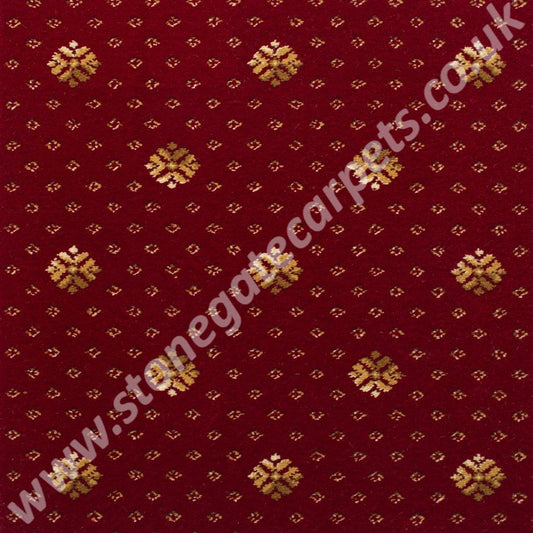 Brintons Carpets Royal Marquis Regal Red Flake 11/50345
