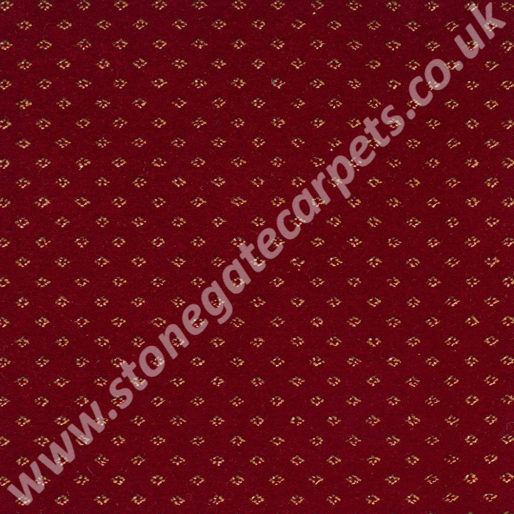 Brintons Carpets Royal Marquis Regal Red Diamond 11/50346
