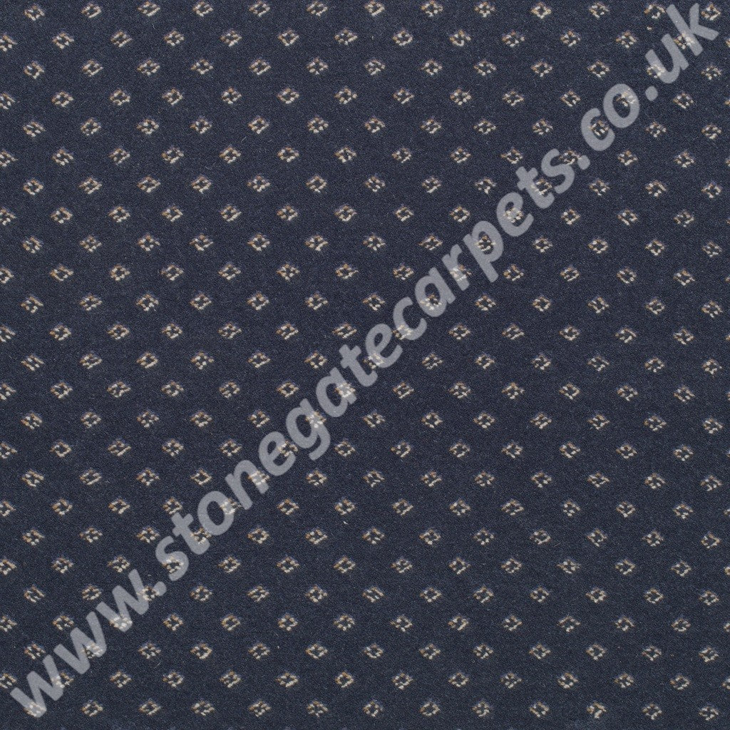 Brintons Carpets Royal Marquis Collection Sovereign Blue Diamond 13/50346