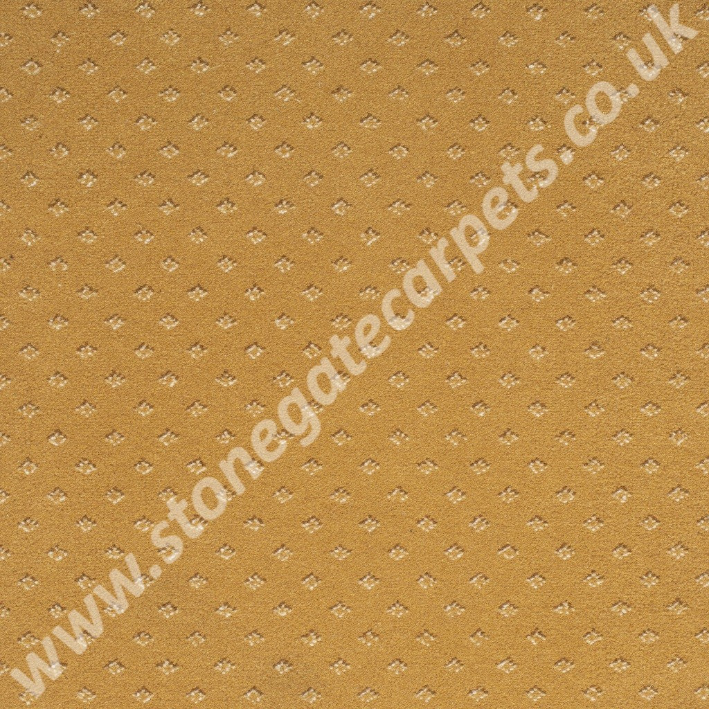 Brintons Carpets Royal Marquis Collection Antique Gold Diamond 6/50346