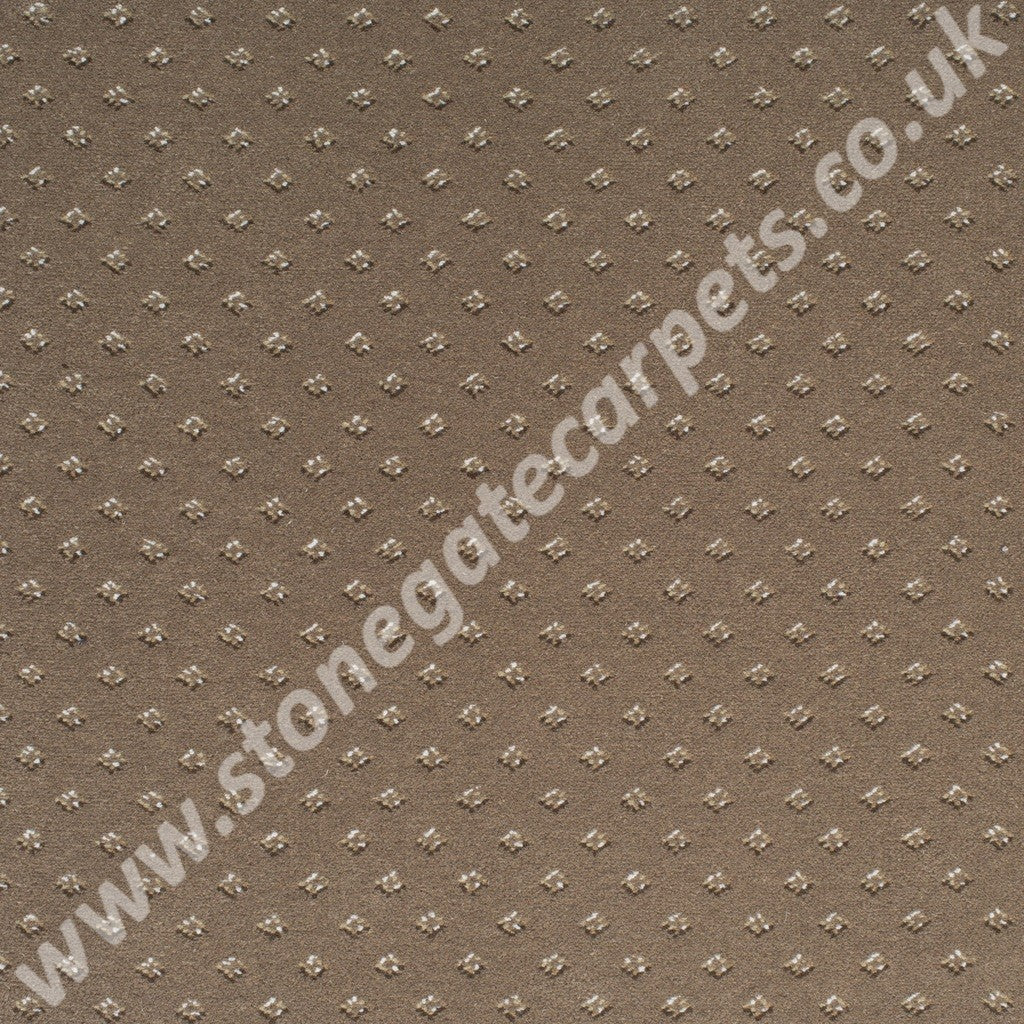 Brintons Carpets Royal Marquis Collection Tawny Brown Diamond 8/50346