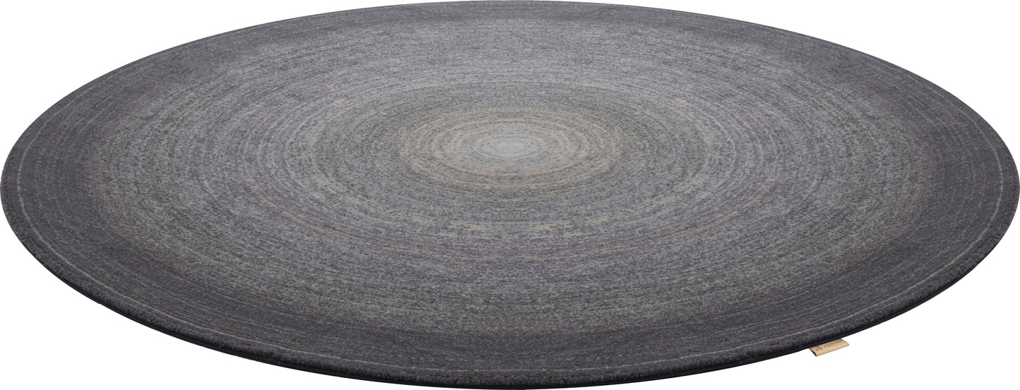 Agnella Rugs Calisia AIKO Heather Circle - 100% New Zealand Wool - Free Delivery