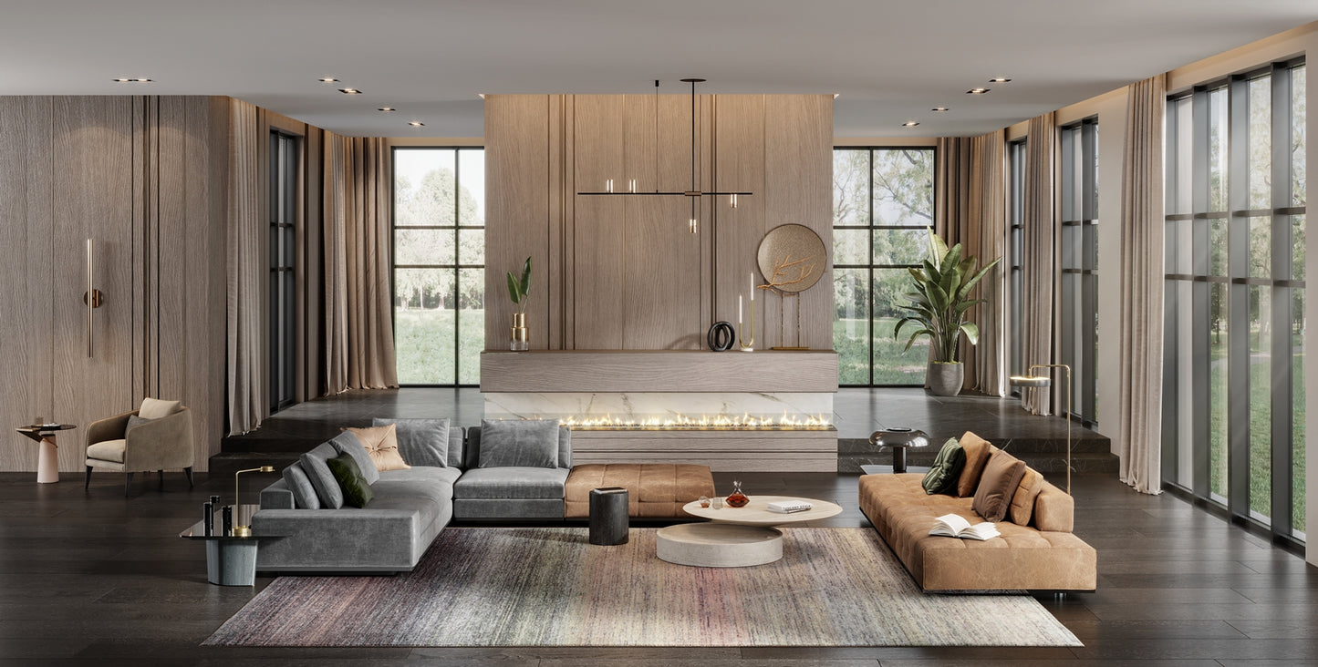 Agnella Rugs Calisia AIKO Heather - 100% New Zealand Wool - Free Delivery