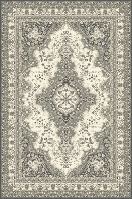 Agnella Rugs Isfahan ALMAS Pearl - 50/50 British/New Zealand Wool - Free Delivery