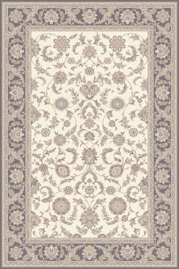Agnella Rugs Isfahan ANAFI Alabaster - 50/50 British/New Zealand Wool - Free Delivery