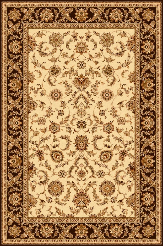 Agnella Rugs Isfahan ANAFI Cream - 50/50 British/New Zealand Wool - Free Delivery