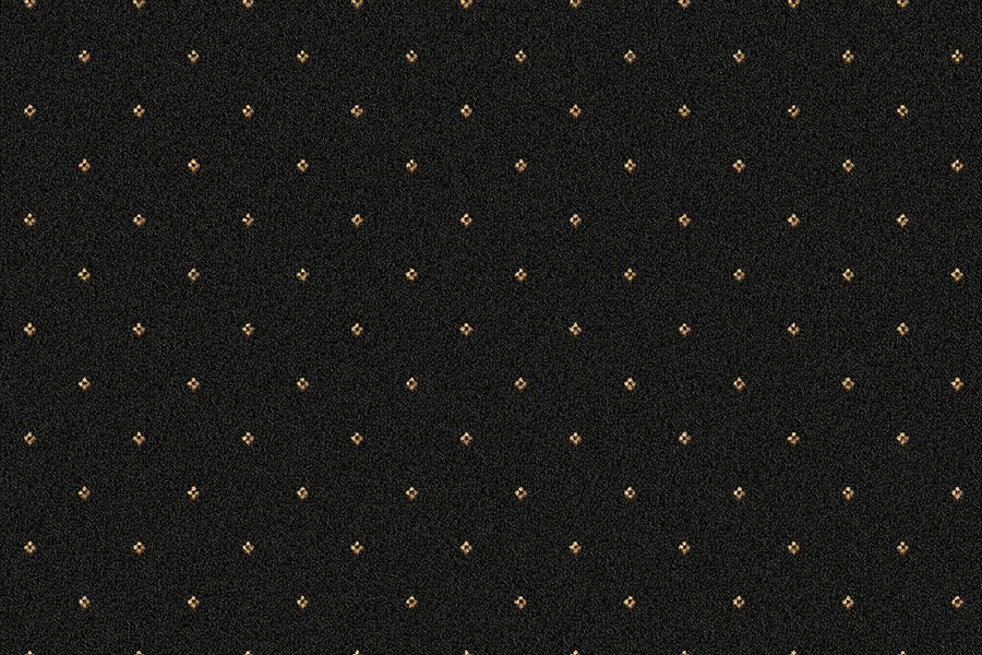 Ulster Carpets Athenia Pindot Black 91/2572 (Please Call for per M² Cost)