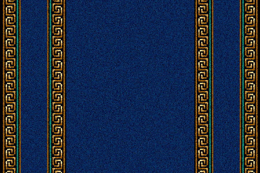 Ulster Carpets Athenia Royal Blue Runner 12/2583 (Please Call for per M² Cost)