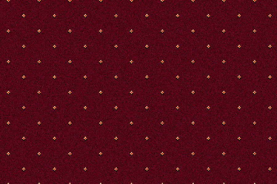Ulster Carpets Athenia Pindot Wine 22/2572 (Please Call for per M² Cost)