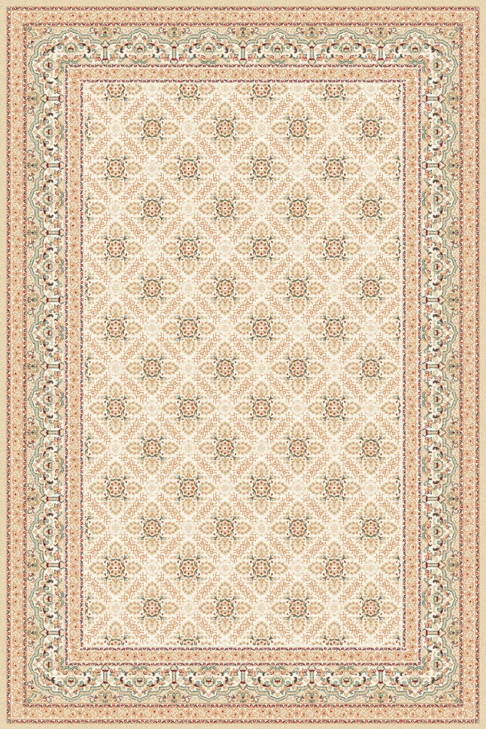 Agnella Rugs Isfahan CASBO Cream - 50/50 British/New Zealand Wool - Free Delivery