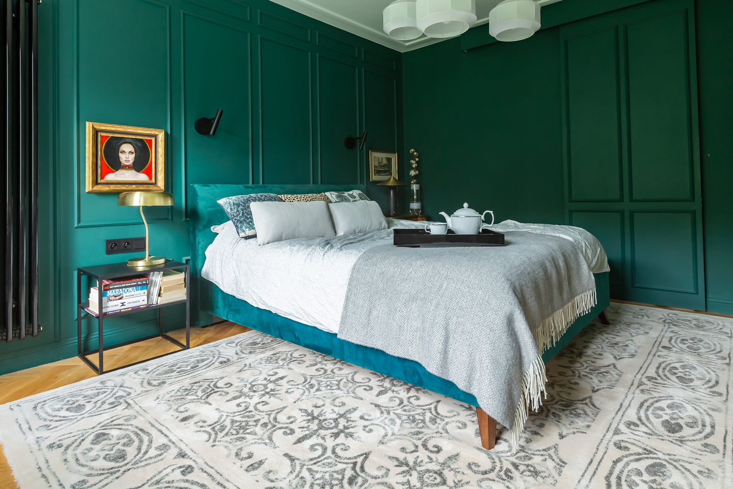 Agnella Rugs Calisia M DELLO Alabaster - 50% British Wool 50% New Zealand Wool - Free Delivery