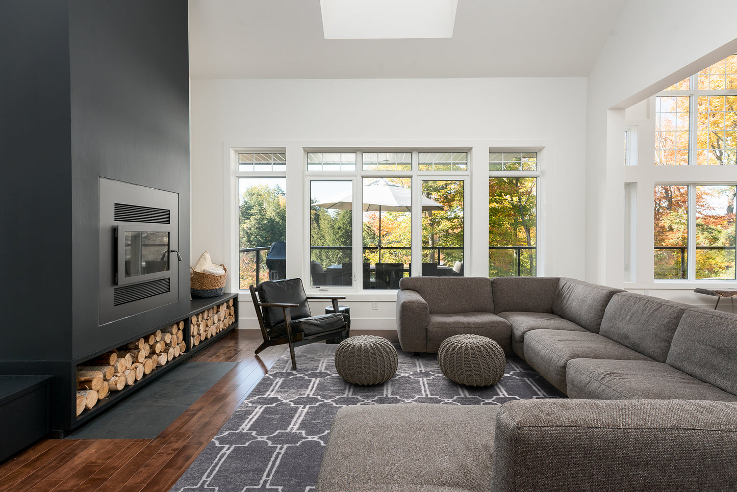 Agnella Rugs Calisia M EWAR Graphite - 50% British Wool 50% New Zealand Wool - Free Delivery