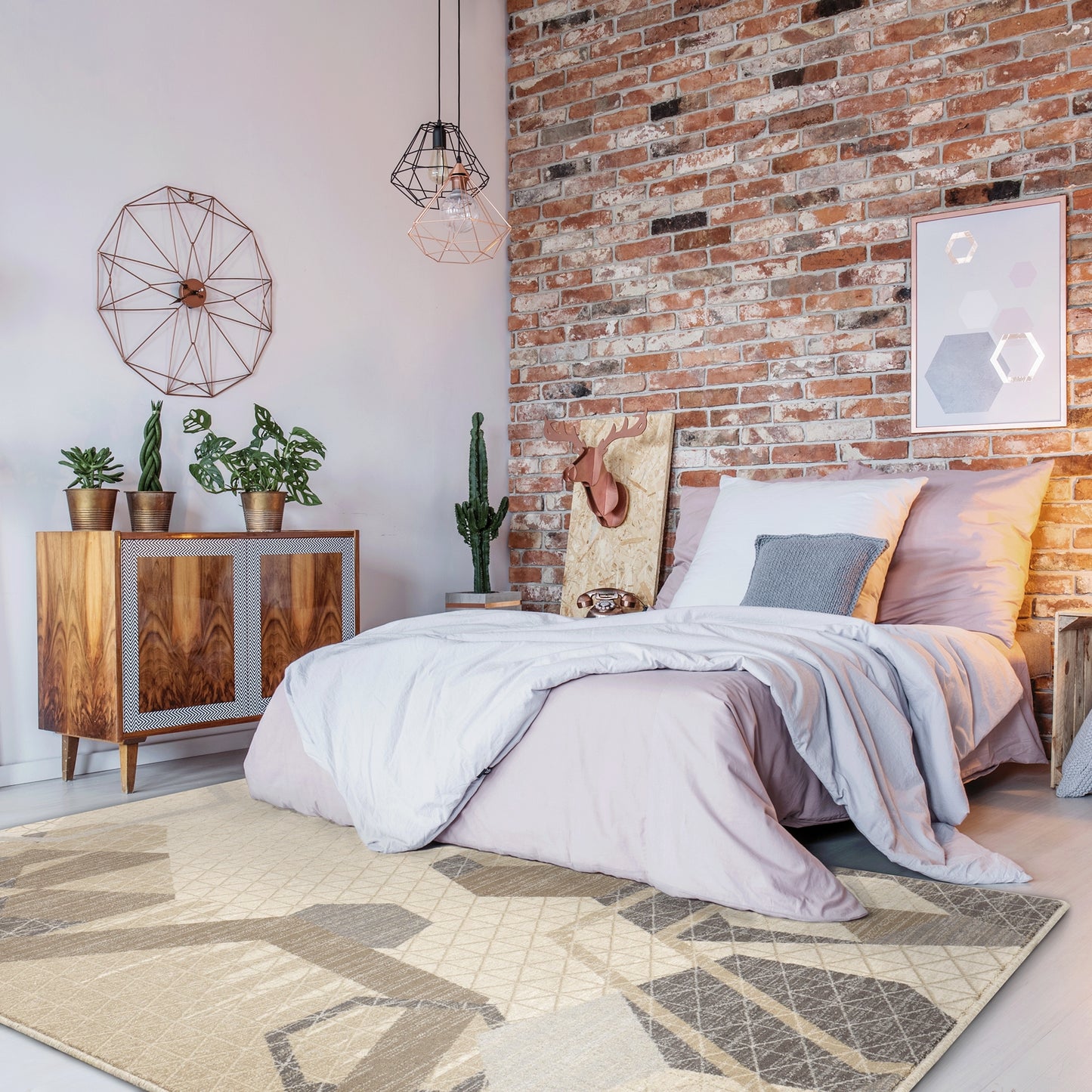 Agnella Rugs Tempo Natural FOLIO Beige - 100% Undyed British Wool - Free Delivery