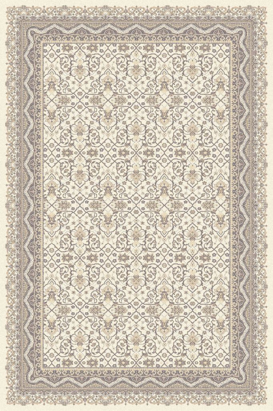 Agnella Rugs Isfahan GARDA Alabaster - 100% New Zealand Wool - Free Delivery