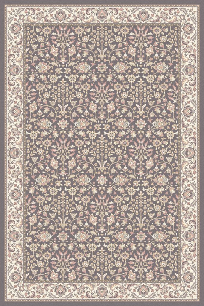 Agnella Rugs Isfahan ITAMAR Anthracite - 100% New Zealand Wool - Free Delivery
