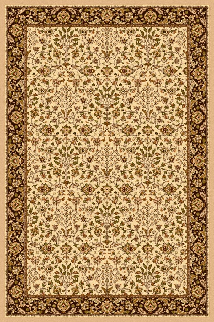 Agnella Rugs Isfahan ITAMAR Cream - 100% New Zealand Wool - Free Delivery