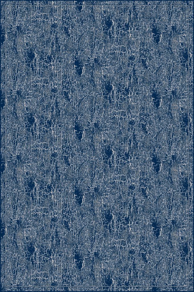 Agnella Rugs Isfahan JULIUS Navy Blue - 100% New Zealand Wool - Free Delivery