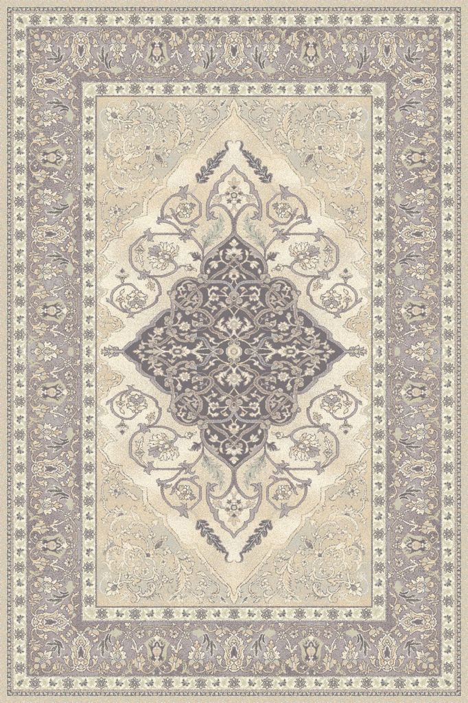 Agnella Rugs Isfahan LEYLA Alabaster - 100% New Zealand Wool - Free Delivery