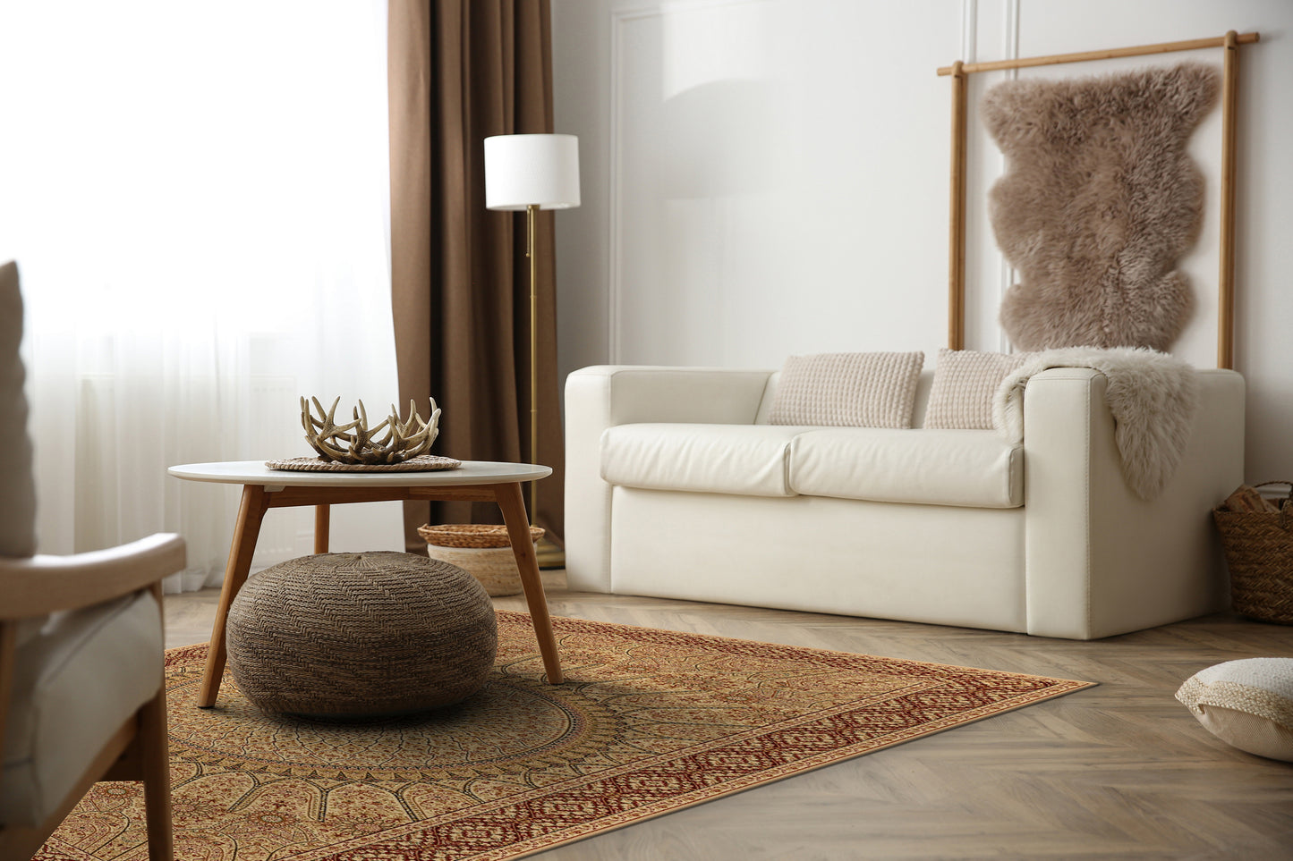 Agnella Rugs Agnus LIWIA Amber - 100% New Zealand Wool - Free Delivery